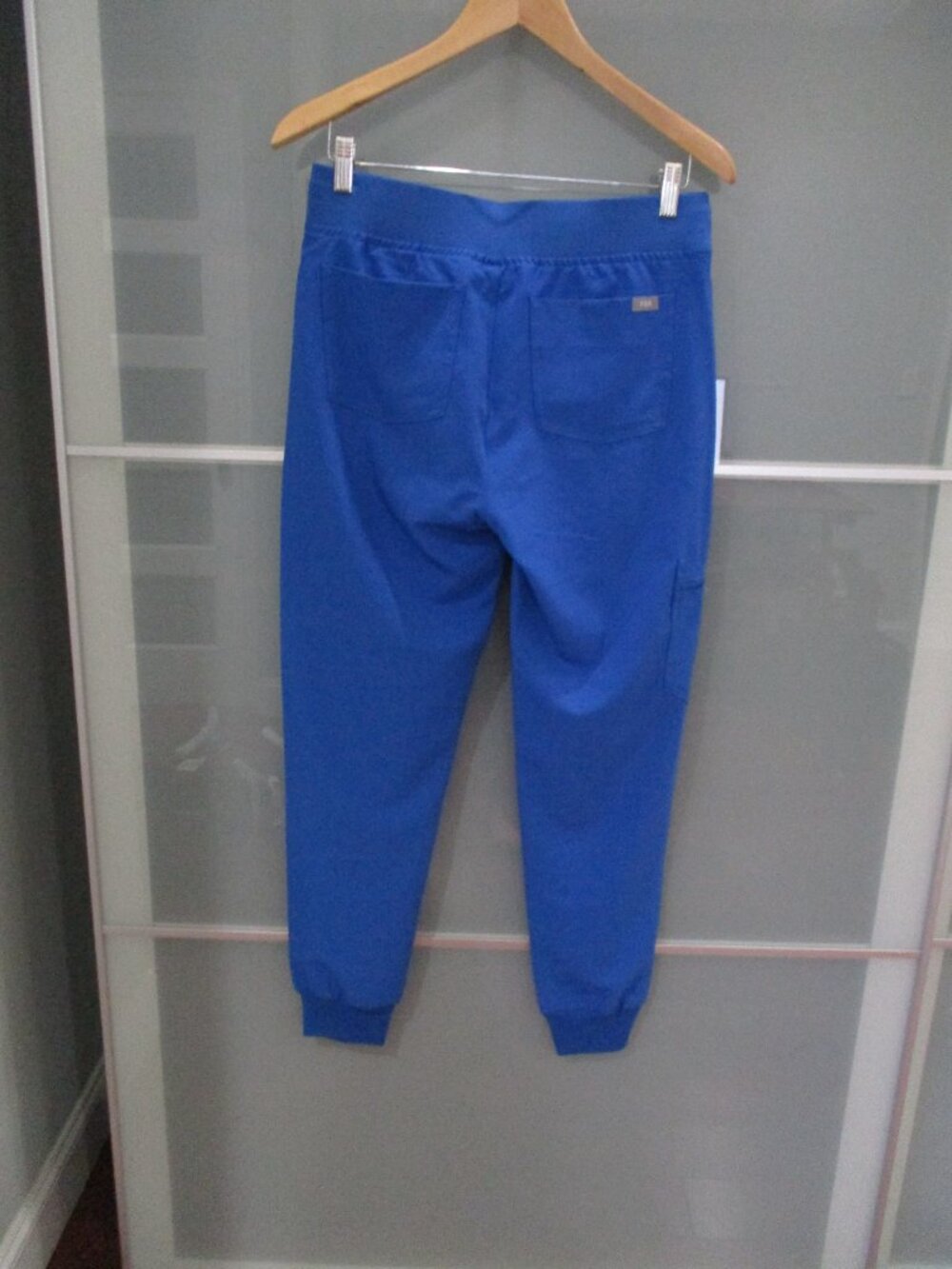 Figs Technical Collection Jogger Style Blue Scrub Pants - Picture 3 of 6